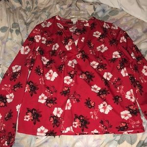 Floral dress shirt